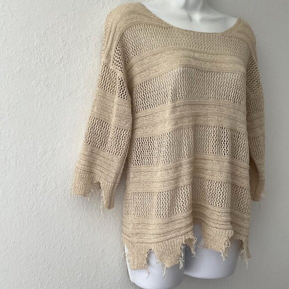 BOHO CROCHET TOP LIKE NEW - Picture 2 of 9